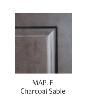 Debut Maple Charcoal Sable
