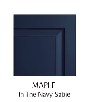 Debut Maple In The Navy Sable