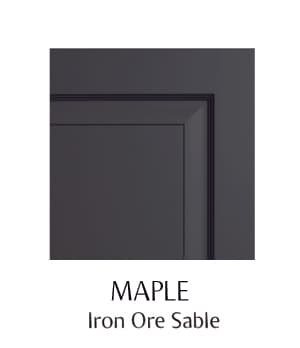 Debut Maple Iron Ore Sable