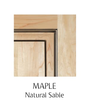Debut Maple Natural Sable