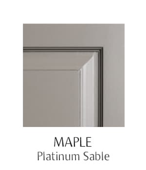Debut Maple Platinum Sable