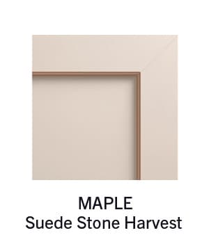 Debut Maple Suede Stone Harvest
