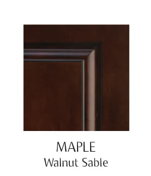 Debut Maple Walnut Sable
