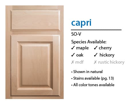 Presidential Capri Maple Natural