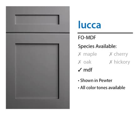 Presidential Lucca MDFPewter