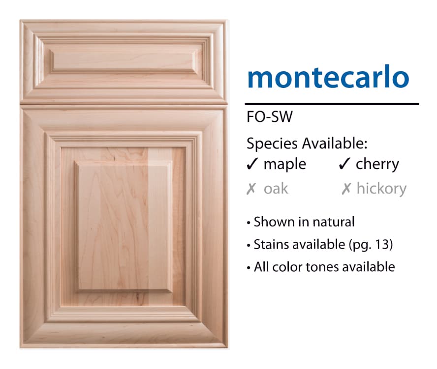 Presidential Montecarlo Maple Natural