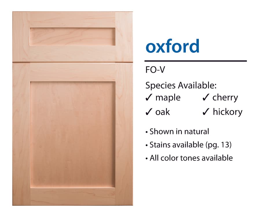 Presidential Oxford Maple Natural