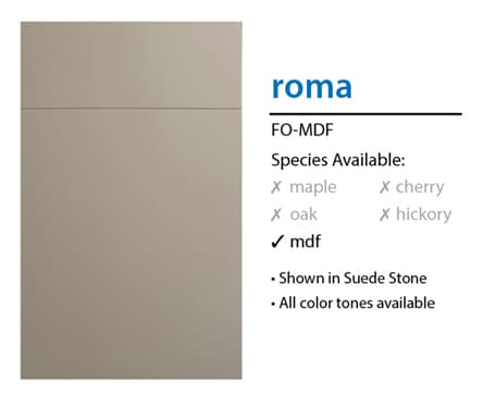 Presidential Roma MDFSuede Stone