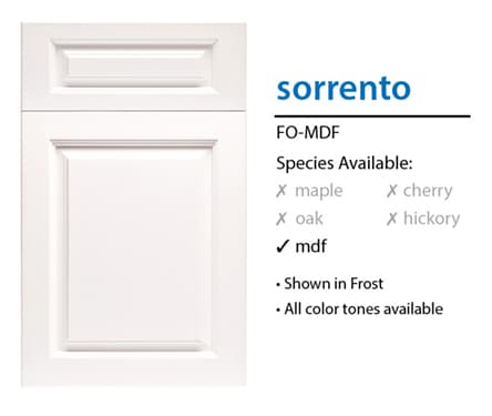 Presidential Sorrento MDFFrost