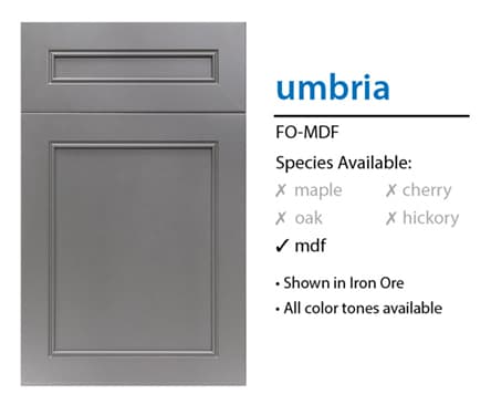 Presidential Umbria MDFIron Ore