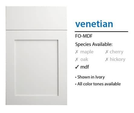 Presidential Venetian MDFIvory