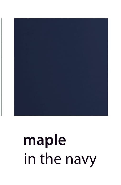 Presidential Maple In The Navy