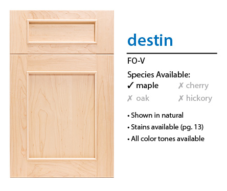 Presidential Destin Maple Natural
