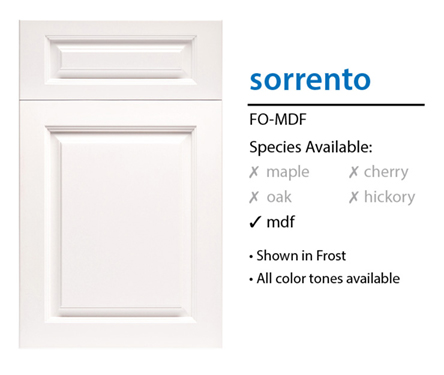 Presidential Sorrento MDFFrost