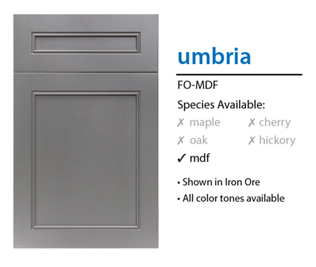 Presidential Umbria MDFIron Ore