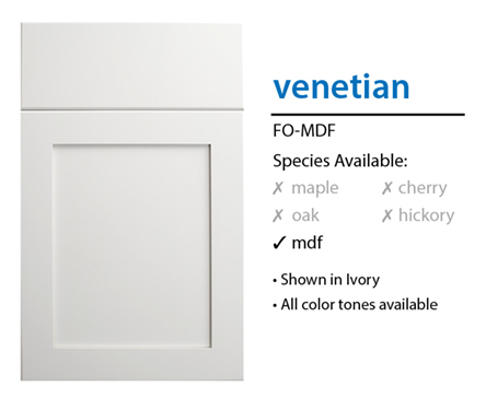 Presidential Venetian MDFIvory
